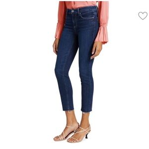 PAIGE Blue Skyline Skinny Crop Jeans Size 26
